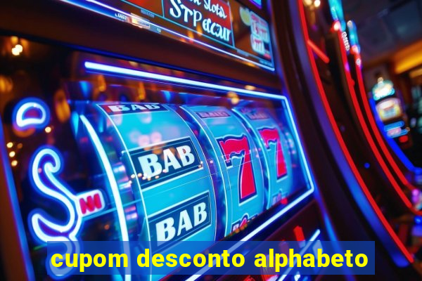 cupom desconto alphabeto